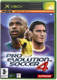 Pro Evolution Soccer 4 PAL Xbox PAL box art